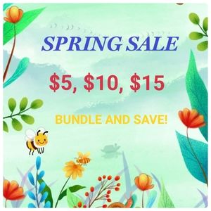 Spring Sale-All Must Go $5, $10, $15 Marked As 🌷 Multiple Brands!